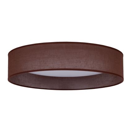 Duolla - Iluminação de teto LED ROLLER LED/24W/230V escuro diâmetro 45 cm castanho
