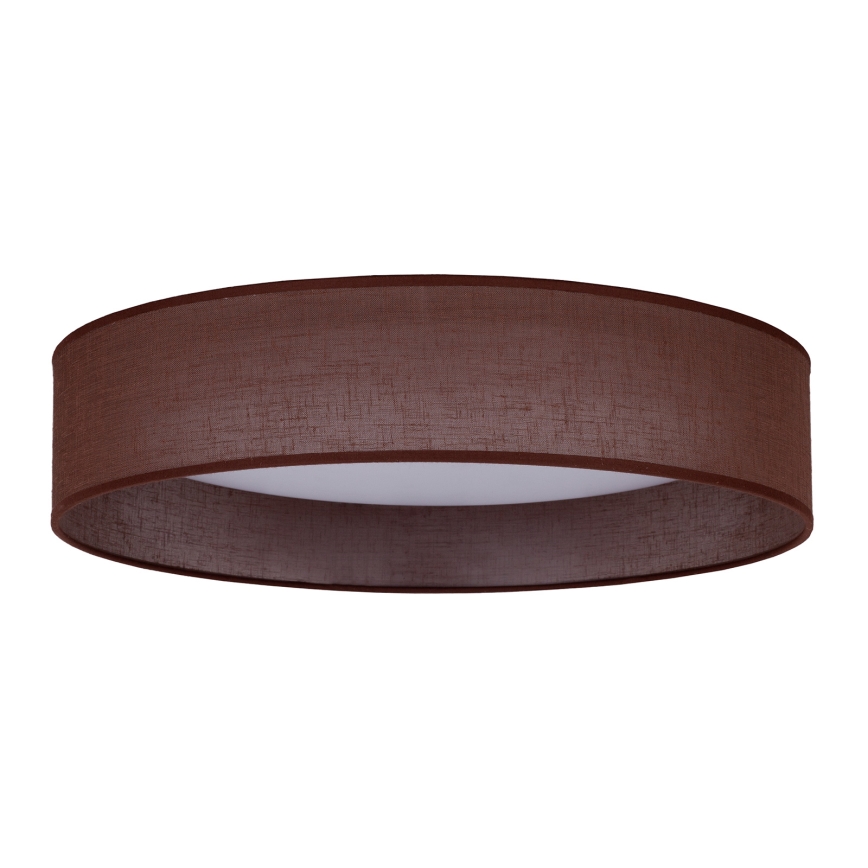 Duolla - Iluminação de teto LED ROLLER LED/24W/230V escuro diâmetro 45 cm castanho