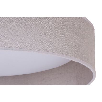 Duolla - Iluminação de teto LED ROLLER LED/24W/230V iluminação diâmetro 45 cm cinzento