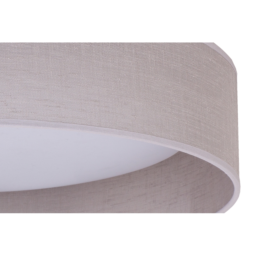 Duolla - Iluminação de teto LED ROLLER LED/24W/230V iluminação diâmetro 45 cm cinzento