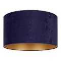 Duolla - Iluminação de teto ROLLER 1xE27/15W/230V diâmetro 40 cm azul/dourado