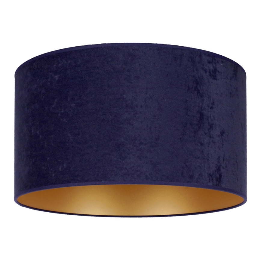 Duolla - Iluminação de teto ROLLER 1xE27/15W/230V diâmetro 40 cm azul/dourado