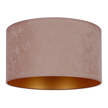 Duolla - Iluminação de teto ROLLER 1xE27/15W/230V diâmetro 40 cm bege/dourado