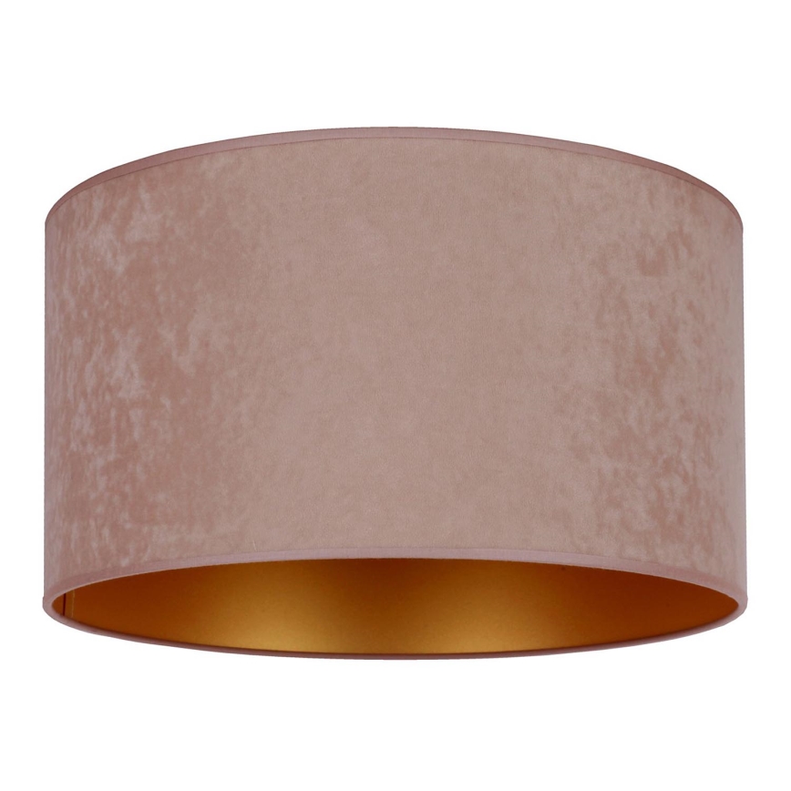 Duolla - Iluminação de teto ROLLER 1xE27/15W/230V diâmetro 40 cm bege/dourado