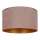 Duolla - Iluminação de teto ROLLER 1xE27/15W/230V diâmetro 40 cm bege/dourado
