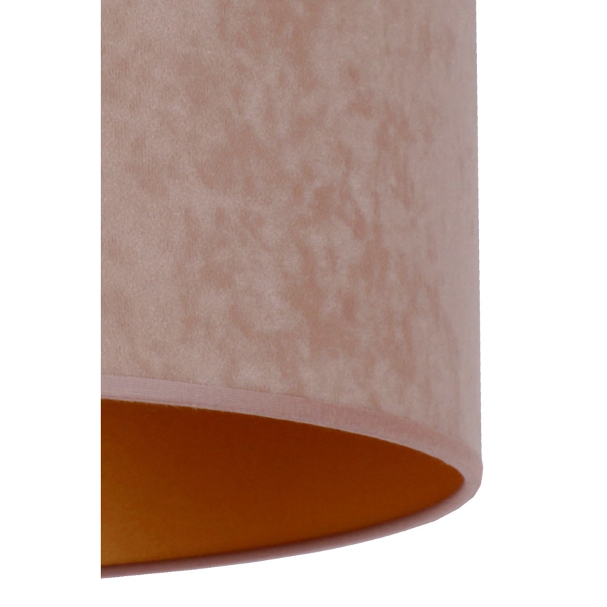 Duolla - Iluminação de teto ROLLER 1xE27/15W/230V diâmetro 40 cm bege/dourado