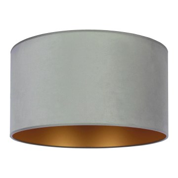 Duolla - Iluminação de teto ROLLER 1xE27/15W/230V diâmetro 40 cm iluminação verde/dourado