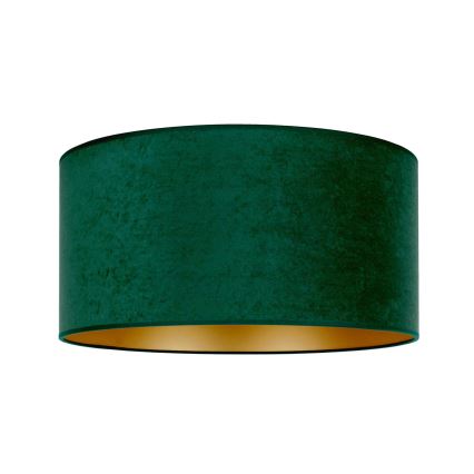 Duolla - Iluminação de teto ROLLER 3xE27/15W/230V diâmetro 60 cm escuro verde/dourado