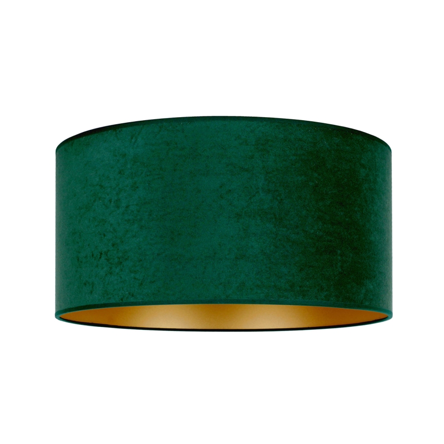 Duolla - Iluminação de teto ROLLER 3xE27/15W/230V diâmetro 60 cm escuro verde/dourado
