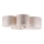Duolla - Iluminação de teto ROLLER PENTO 5xE27/60W/230V dourada