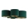 Duolla - Iluminação de teto ROLLER PENTO 5xE27/60W/230V verde/dourada