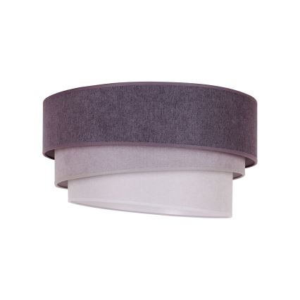 Duolla - Iluminação de teto TRIO 1xE27/15W/230V diâmetro 45 cm antracite/cinzento/branco