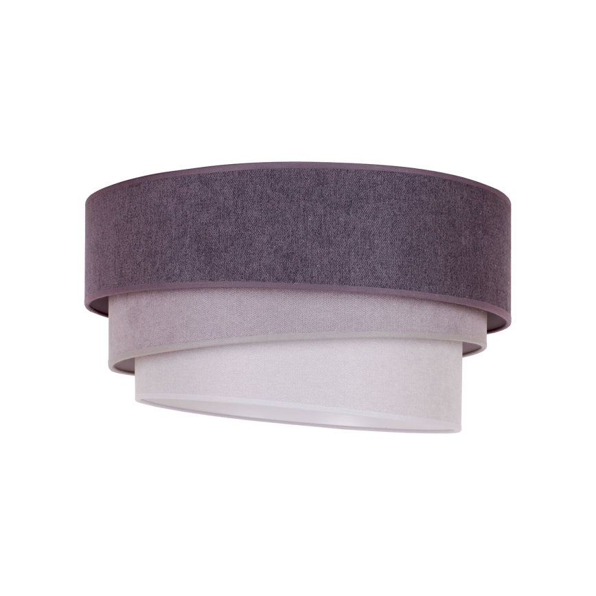 Duolla - Iluminação de teto TRIO 1xE27/15W/230V diâmetro 45 cm antracite/cinzento/branco