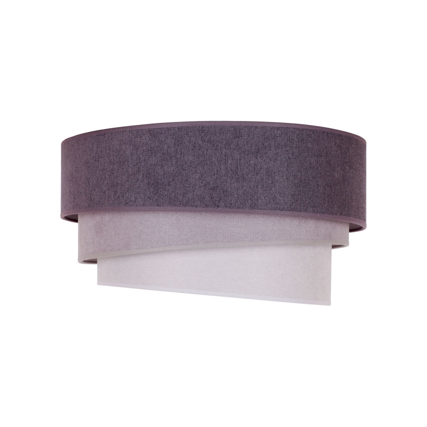 Duolla - Iluminação de teto TRIO 1xE27/15W/230V diâmetro 45 cm antracite/cinzento/branco