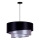 Duolla - Iluminação de teto TRIO 1xE27/15W/230V diâmetro 60 cm azul/prateado