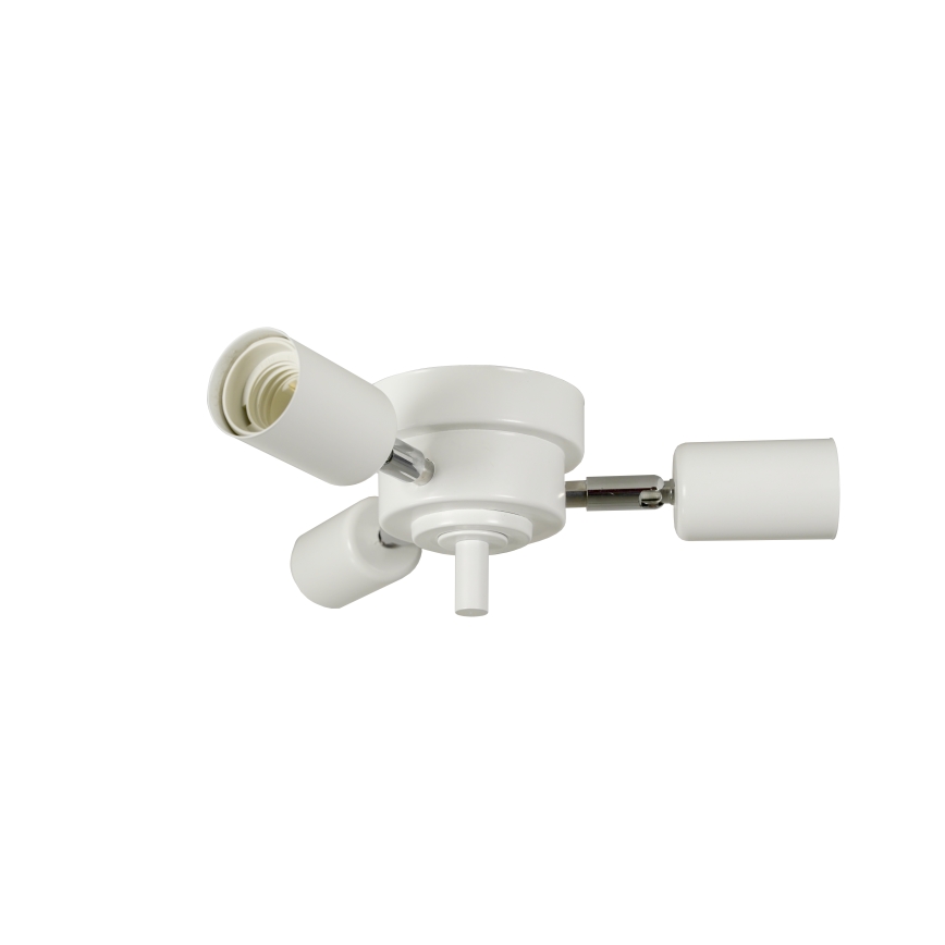 Duolla - Iluminação de teto YUTE TRIO 3xE27/15W/230V diâmetro 60 cm castanho/cinzento/bege