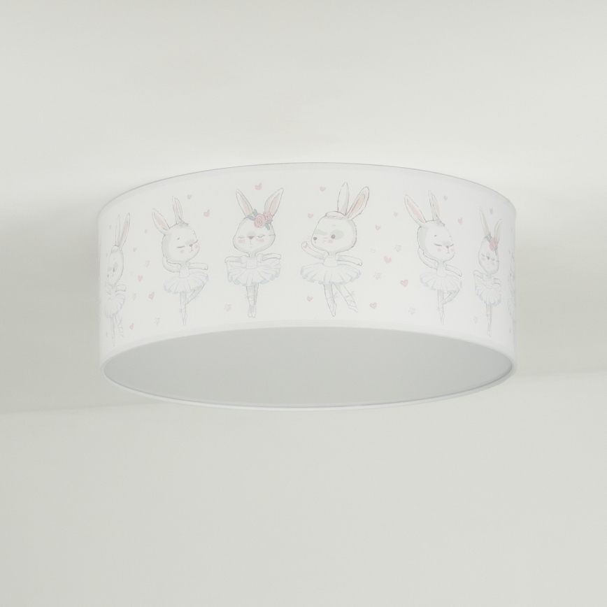 Duolla - Luminária de teto infantil LED CORTINA LED/26W/230V diâmetro 40 cm 4000K