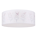 Duolla - Luminária de teto infantil LED CORTINA LED/26W/230V diâmetro 40 cm 4000K