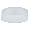 Duolla - Luminária de Teto LED CORTINA LED/26W/230V diâmetro 45 cm 4000K cinza