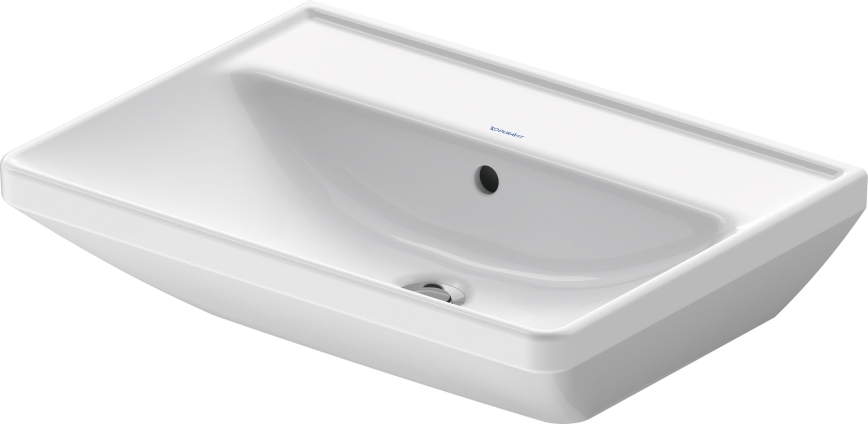 Duravit 2366600060 - Lavatório suspenso D-NEO 60x44 cm cerâmica/branco brilhante