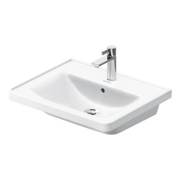 Duravit 2367600000 - Lavatório suspenso D-NEO 60x48 cm cerâmica/branco brilhante
