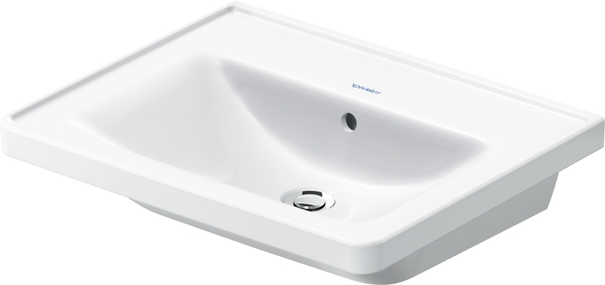 Duravit 2367600060 - Lavatório suspenso D-NEO 60x48 cm cerâmica/branco brilhante
