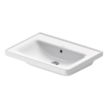 Duravit 2367650060 - Lavatório suspenso D-NEO 65x48 cm cerâmica/branco brilhante