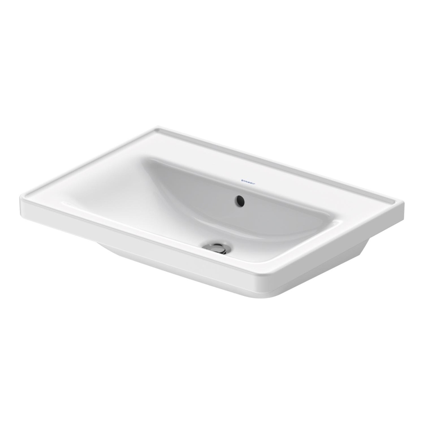 Duravit 2367650060 - Lavatório suspenso D-NEO 65x48 cm cerâmica/branco brilhante