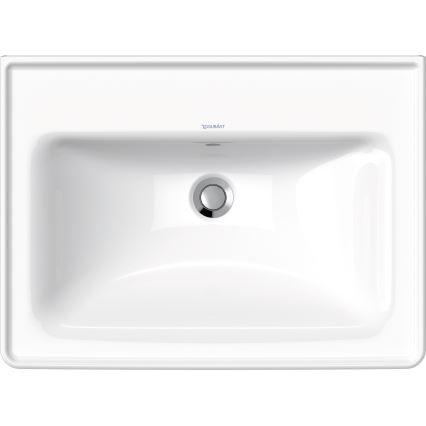 Duravit 2367650060 - Lavatório suspenso D-NEO 65x48 cm cerâmica/branco brilhante