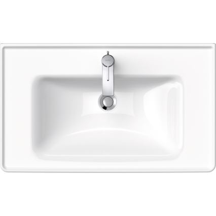 Duravit 2367800000 - Lavatório suspenso D-NEO 80x48 cm cerâmica/branco brilhante
