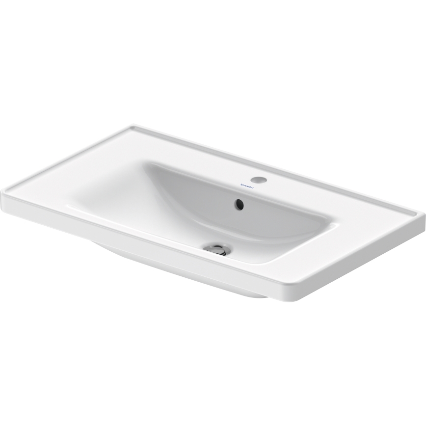 Duravit 2367800000 - Lavatório suspenso D-NEO 80x48 cm cerâmica/branco brilhante