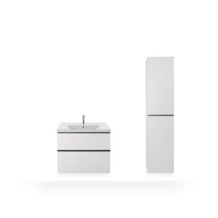 Duravit 2367800000 - Lavatório suspenso D-NEO 80x48 cm cerâmica/branco brilhante
