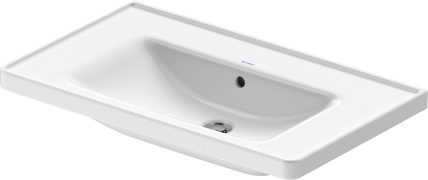 Duravit 2367800060 - Lavatório suspenso D-NEO 80x48 cm cerâmica/branco brilhante