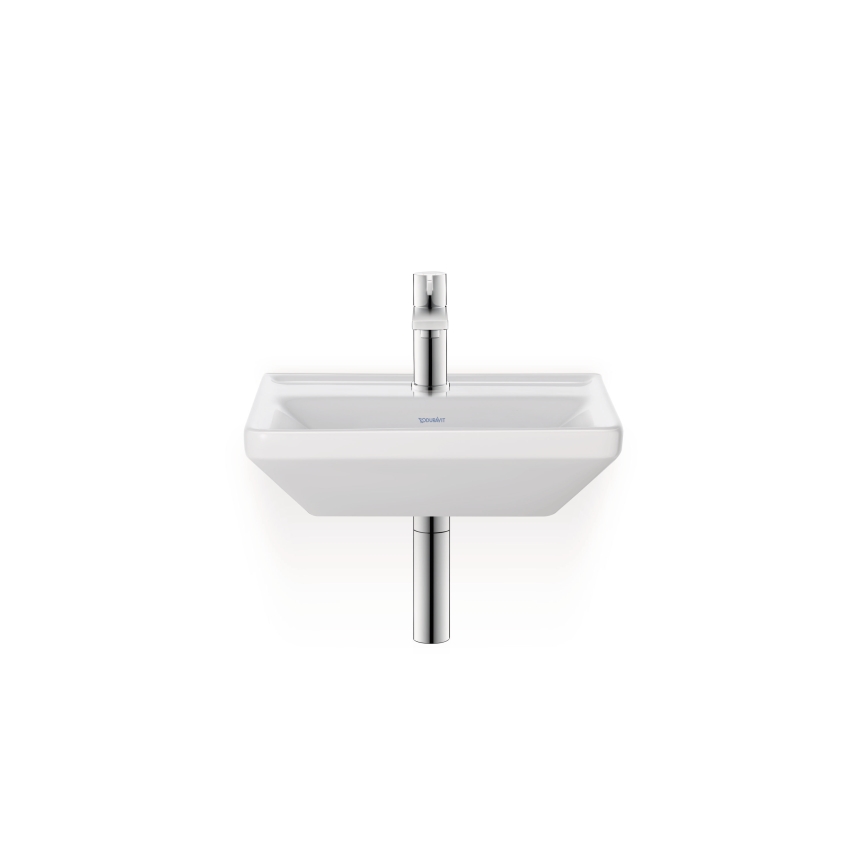 Duravit 339550000 - Lavatório de embutir D-CODE 55 x 44 cm cerâmica/branco brilhante