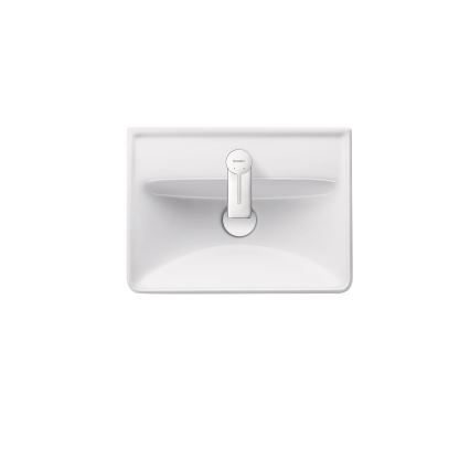 Duravit 339550000 - Lavatório de embutir D-CODE 55 x 44 cm cerâmica/branco brilhante