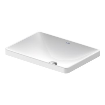 Duravit 358600079 - Lavatório de encastrar D-NEO 60 x 44 cm cerâmica/branco brilhante