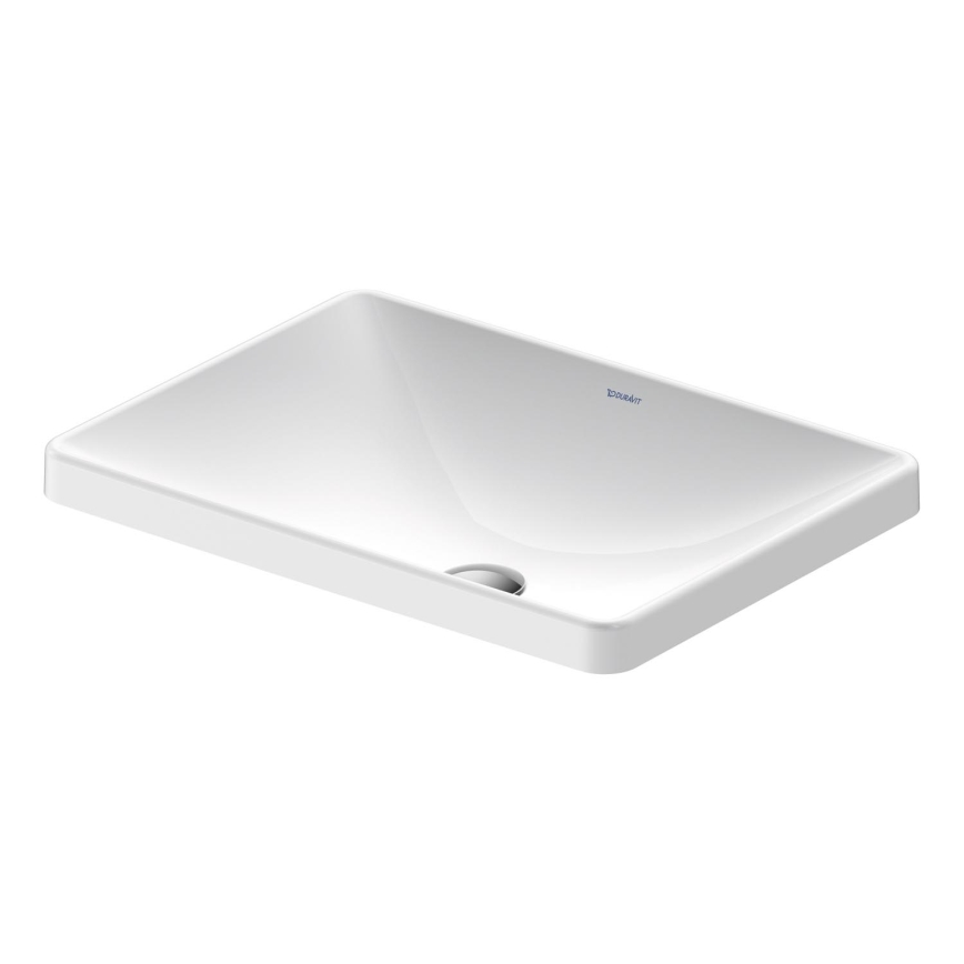 Duravit 358600079 - Lavatório de encastrar D-NEO 60 x 44 cm cerâmica/branco brilhante