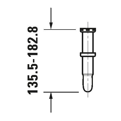 Duravit 50260000 - Sifão para lavatório UNIVERSAL, cromado brilhante