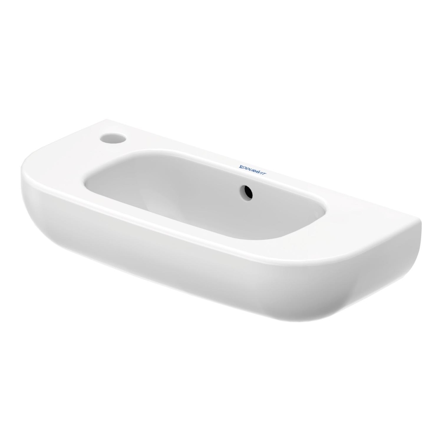 Duravit 7065000092 - Lavatório suspenso D-CODE 50x22 cm cerâmica/branco brilhante