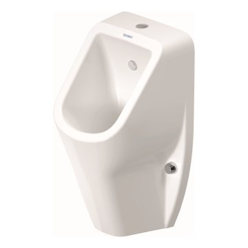 Duravit 828300000 - Pisoár sem aro D-CODE, entrada superior, saída traseira, cerâmica/branco brilhante