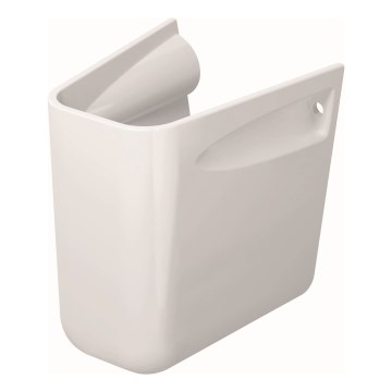 Duravit 8571800002 - Capa para sifão D-CODE 30 x 26,8 cm cerâmica/branco brilhante