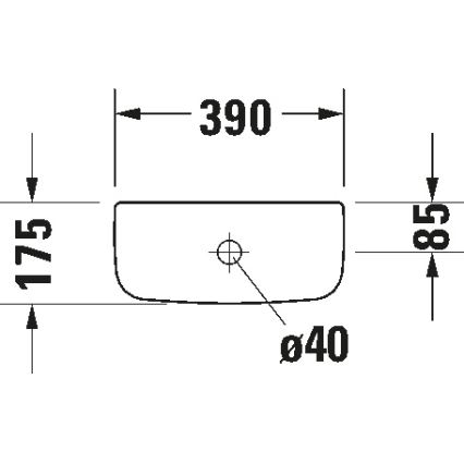 Duravit 927000004 - Cisterna de descarga para sanita D-CODE 6/3l cerâmica/branco
