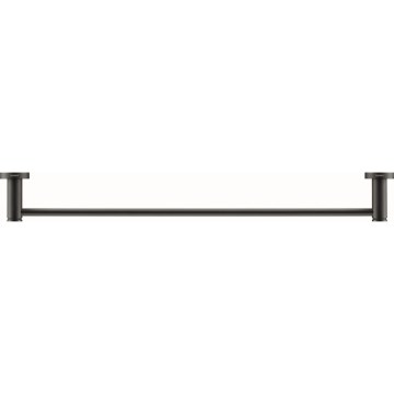 Duravit 99244600 - Toalheiro de parede D-CODE 64,5 cm preto mate