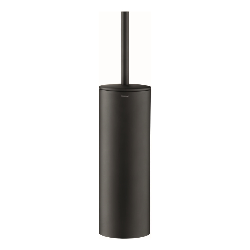 Duravit 99284600 - Escova de WC de pé D-CODE, preto mate