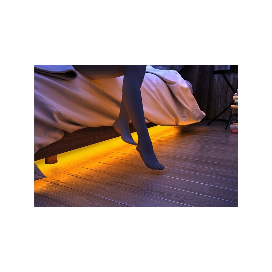 CONJUNTO 2x Tira LED com sensor 1,2 m LED/3,6W/230V
