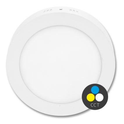 Iluminação de teto LED LADA LED/18W/230V 3000/4000/6000K diâmetro 22 cm branco