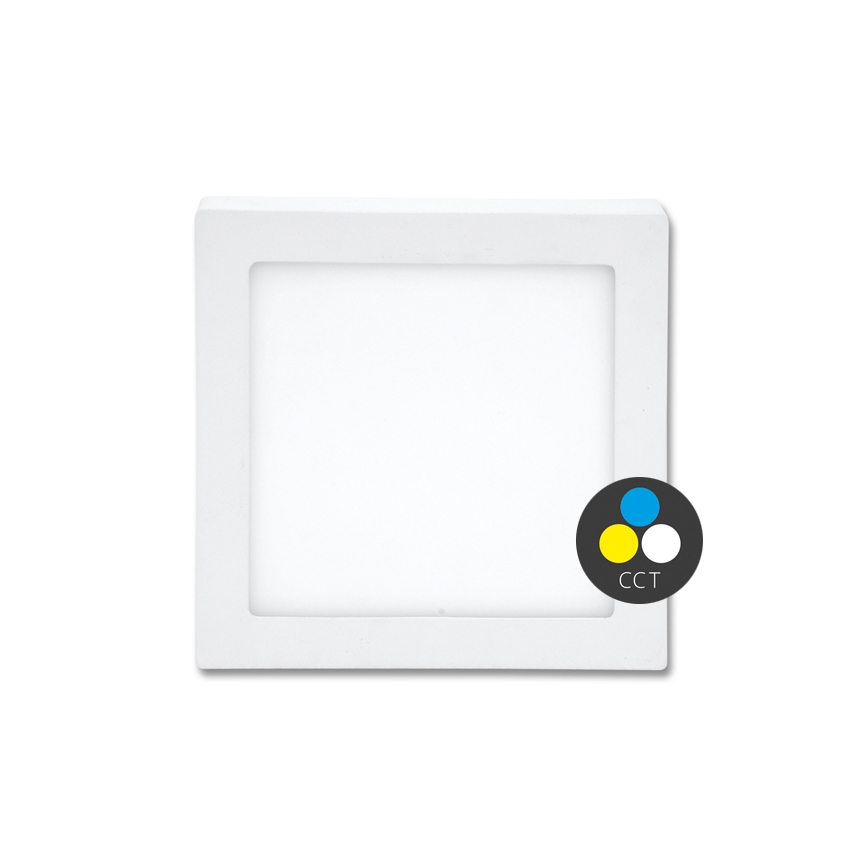 Iluminação de teto LED RAFA LED/12W/230V 3000/4000/6000K 17x17 cm branco