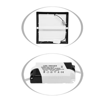 Iluminação de teto LED RAFA LED/18W/230V 3000/4000/6000K 22x22 cm branco
