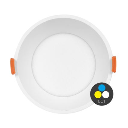 Foco de encastrar LED TINA LED/24W/230V 3000/4000/6500K diâmetro 17,5 cm branco