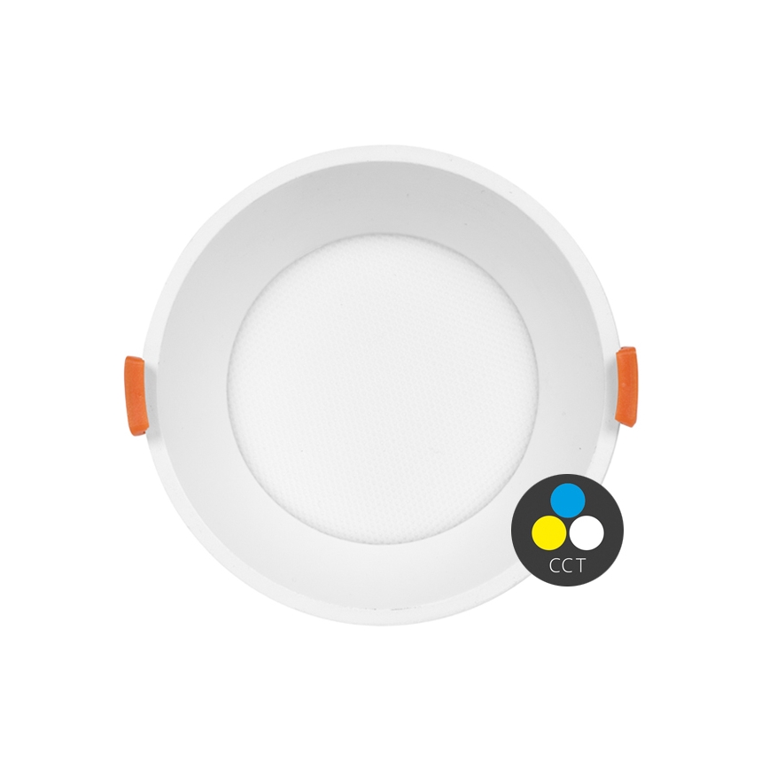 Luminária LED de embutir TINA LED/24W/230V 3000/4000/6500K diâmetro 17,5 cm branco